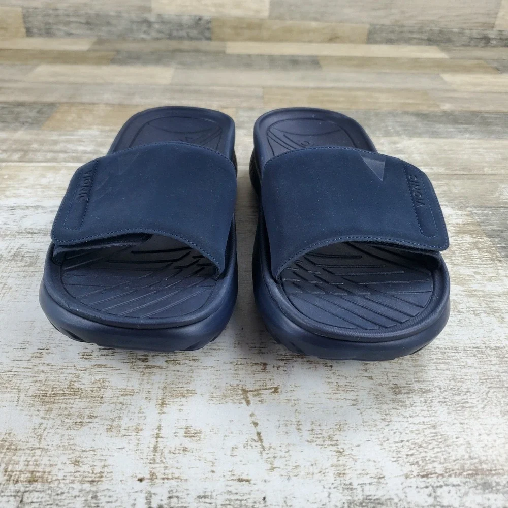 Vionic Rejuvenate Recovery Unisex Slides Sandals Mens 11.5 / Womens 13 Dark Navy